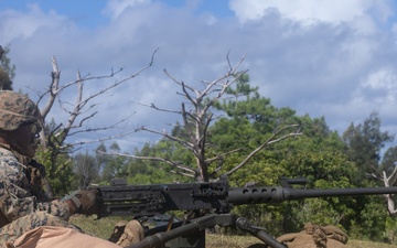 5th ANGLICO executes live-fire machine gun range