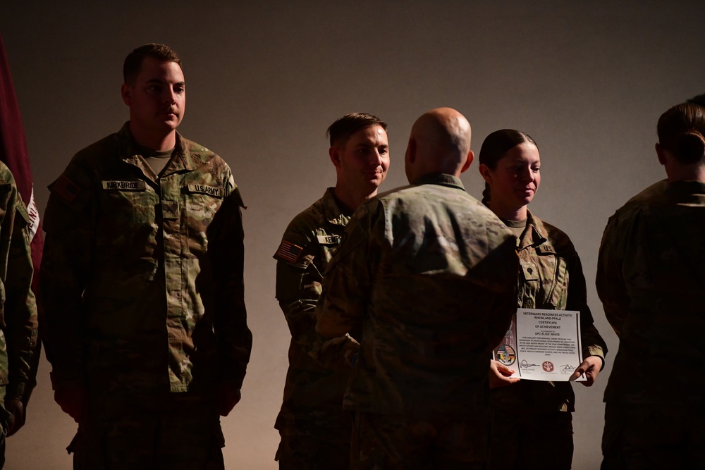 Veterinary Readiness Activity Soldier of the Year Award Ceremony