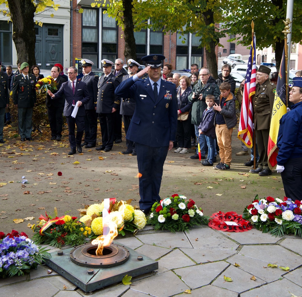 Wreath Ceremony for the 106th Anniversary of Armistice