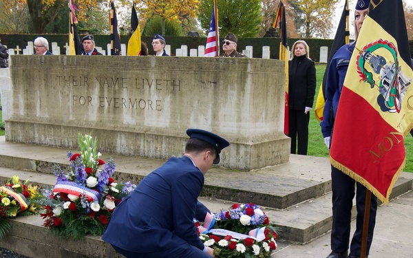 Wreath Ceremony for the 106th Anniversary of Armistice