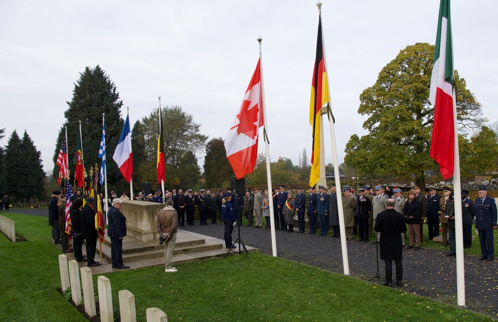 Wreath Ceremony for the 106th Anniversary of Armistice