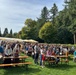 USAG Stuttgart chaplains hold Catholic picnic at Katzenbacher Hof Biergarten.