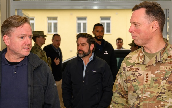 Mr. Aaron Lucas visits U.S. Africa Command