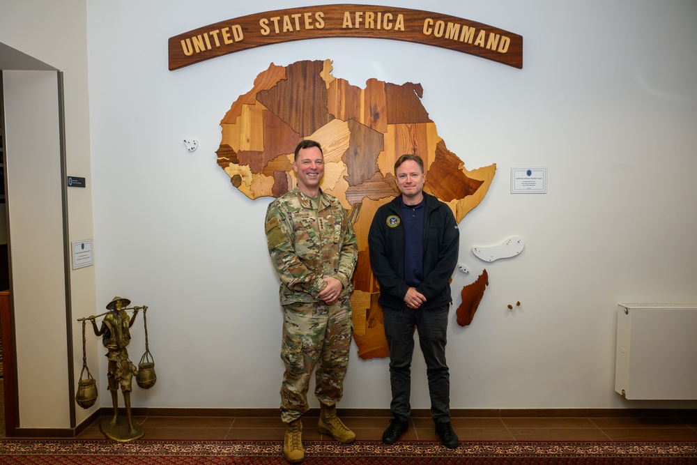 Mr. Aaron Lucas visits U.S. Africa Command