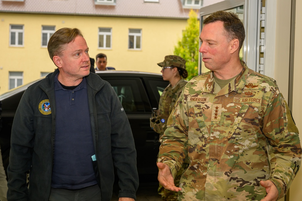 Mr. Aaron Lucas visits U.S. Africa Command