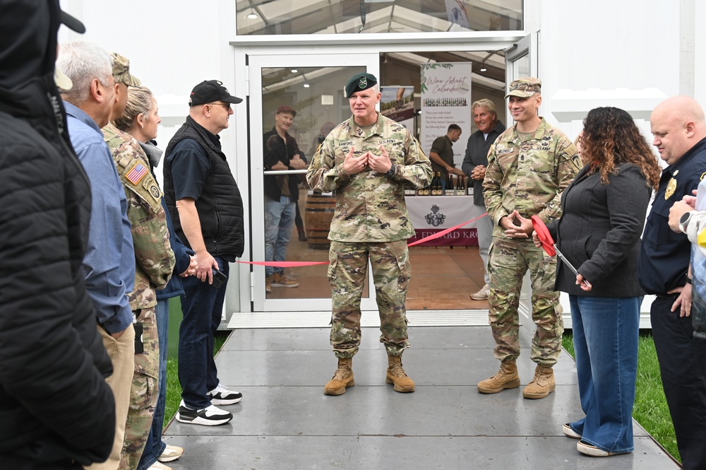 USAG Stuttgart Fall Bazaar 2025 opens with ribbon cutting