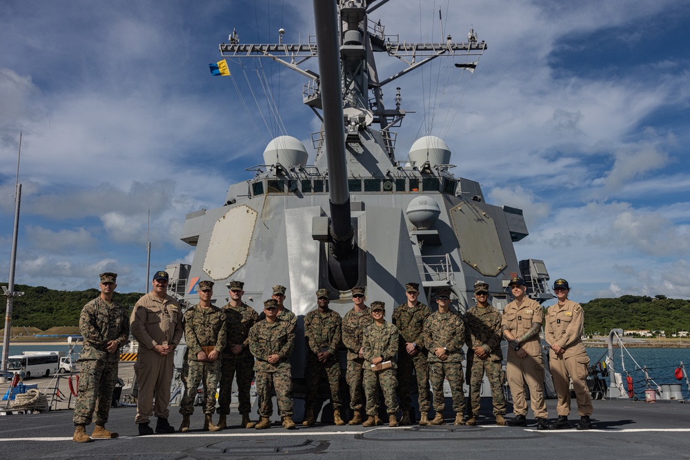 RD25 | 12th MLR Marines Visit U.S.S. John Finn