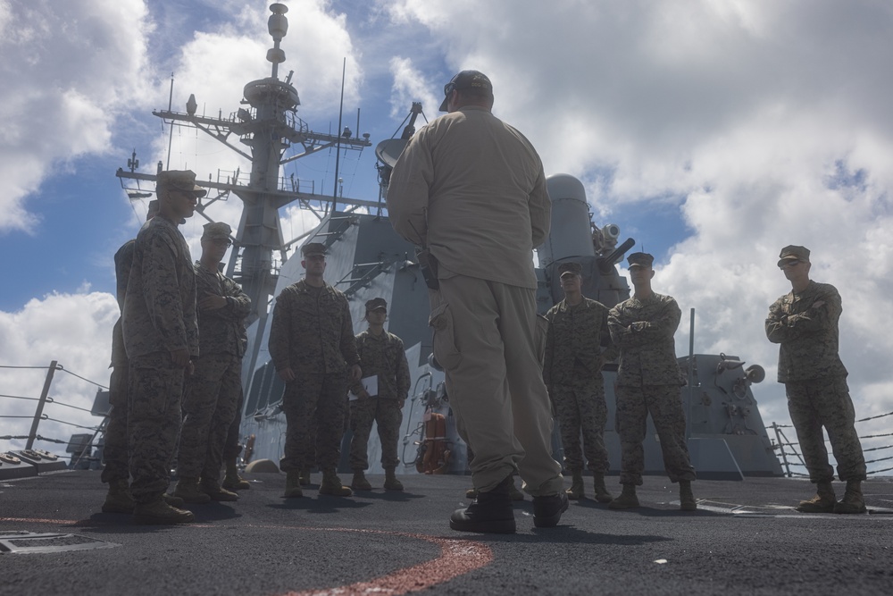 RD25 | 12th MLR Marines Visit U.S.S. John Finn