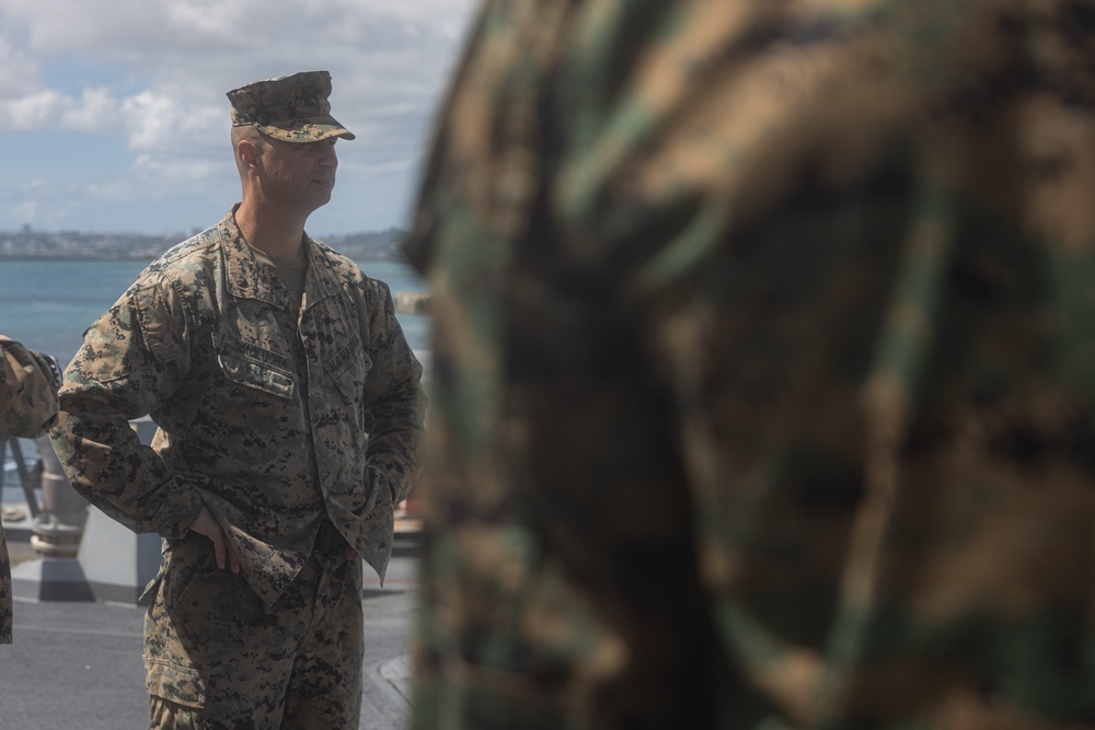 RD25 | 12th MLR Marines Visit U.S.S. John Finn