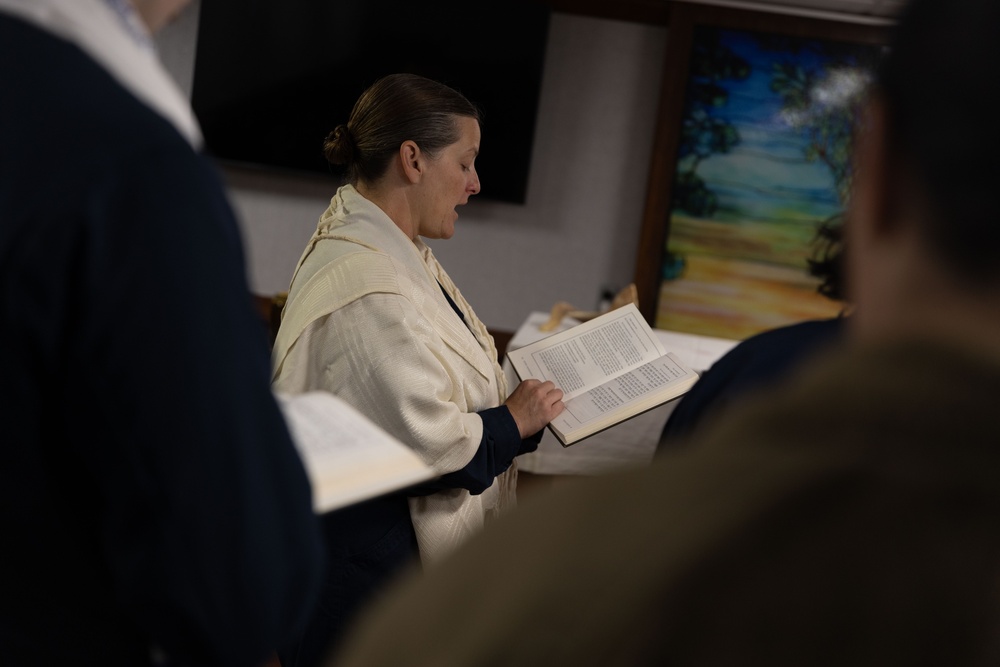 USS Gerald R. Ford (CVN 78) Rosh Hashanah Service
