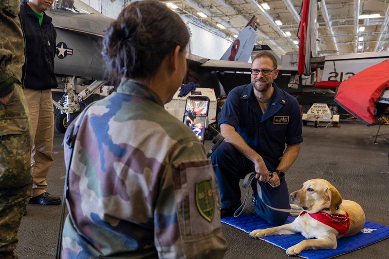 USS Gerald R. Ford (CVN 78) Hosts Neptune Strike 25-3 Media Embark