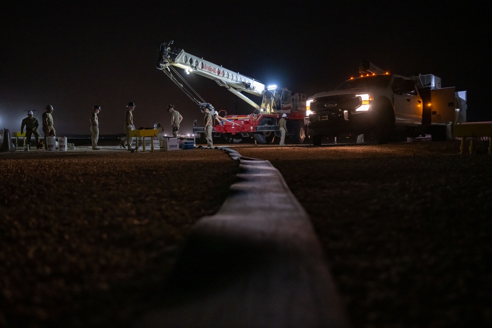 Locked In: Airmen Complete Critical Arresting System Maintenance