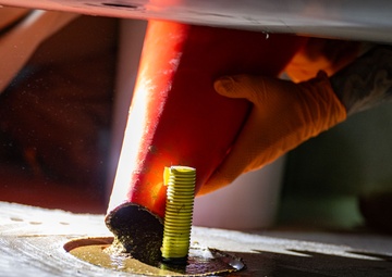 Locked In: Airmen Complete Critical Arresting System Maintenance