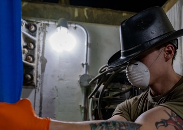 Locked In: Airmen Complete Critical Arresting System Maintenance