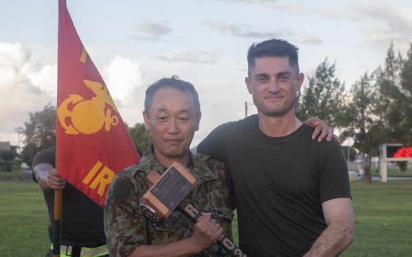 U.S. Marines, JGSDF soldiers conduct physical training during exercise Resolute Dragon 25 