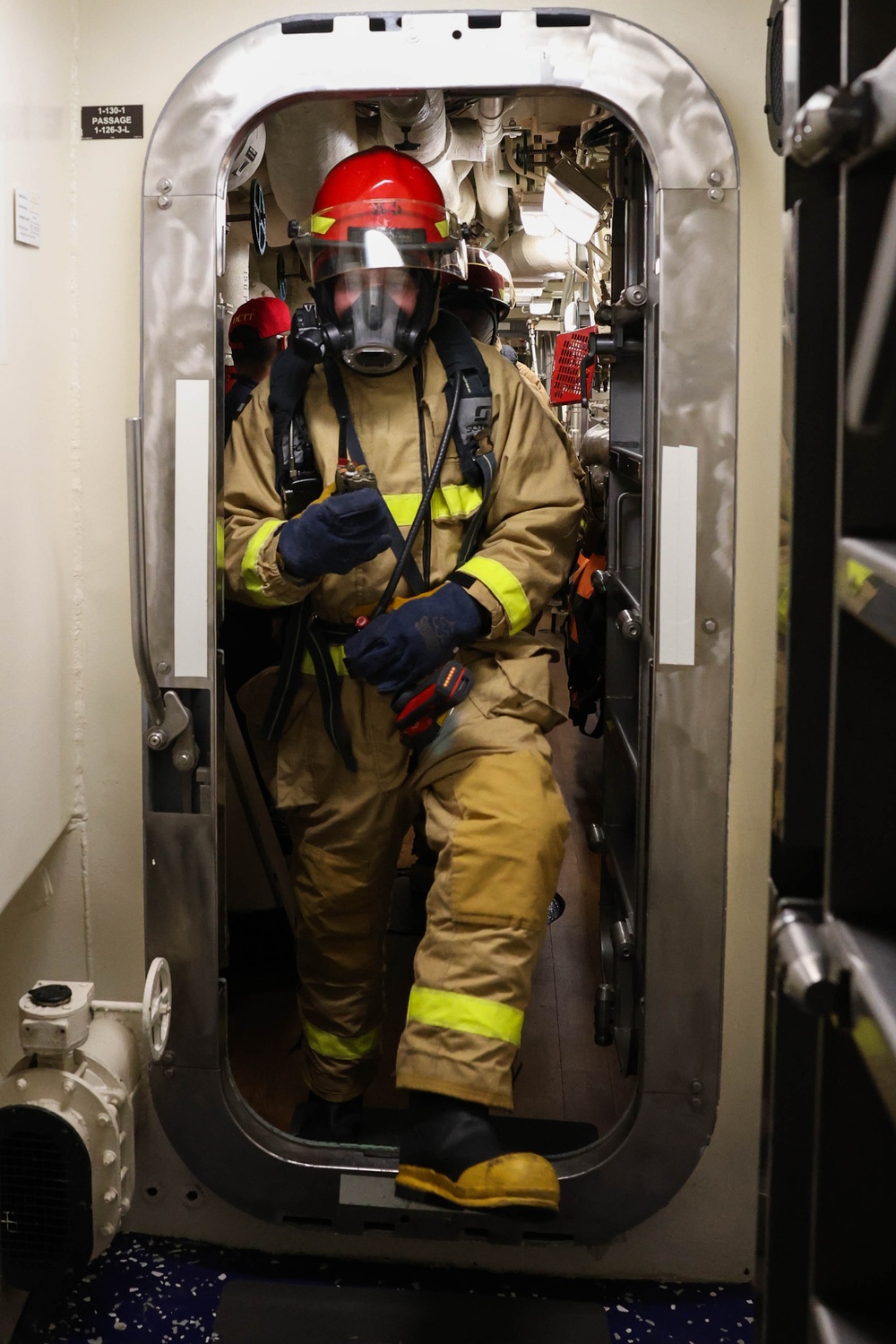 USS Paul Ignatius (DDG 117) Damage Control Drill
