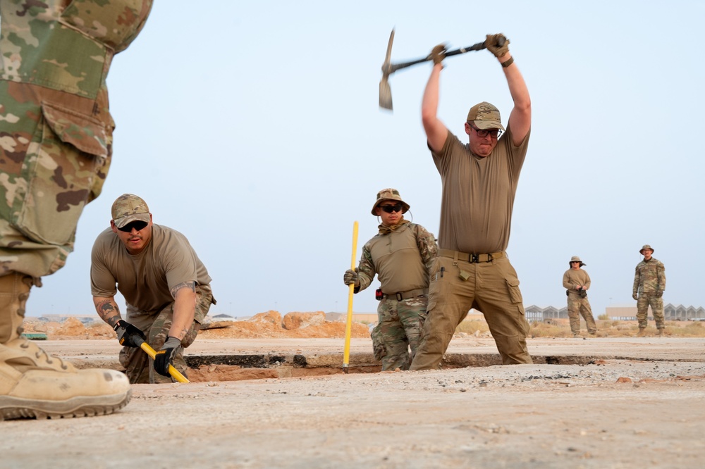 Rapid Repair, Ready Response: 378th ECES partners with RSAF for E-ADR exercise