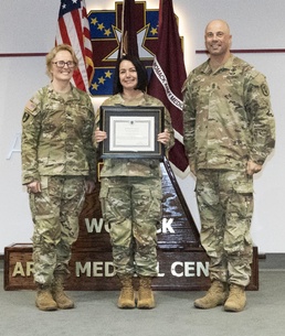 Womack’s ‘Patient Champion’ Earns Award