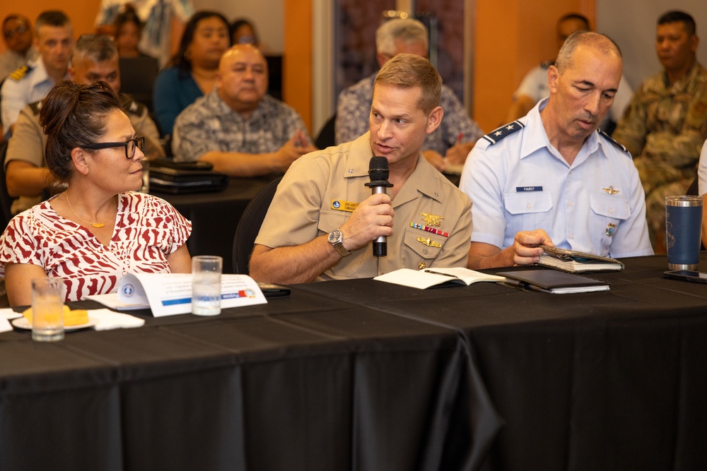 DoW, community leaders meet for CNMI Stakeholders Meeting in Saipan
