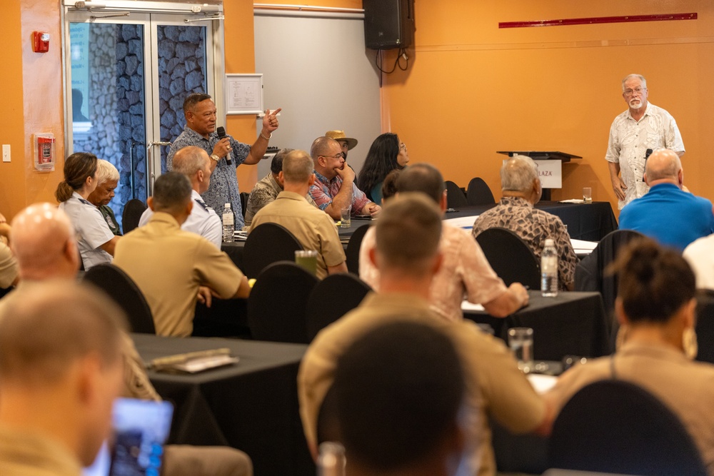 DoW, community leaders meet for CNMI Stakeholders Meeting in Saipan