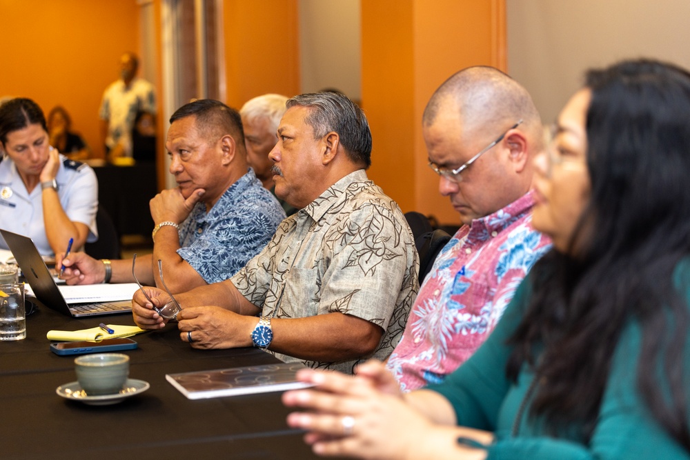 DoW, community leaders meet for CNMI Stakeholders Meeting in Saipan