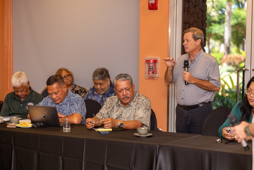 DoW, community leaders meet for CNMI Stakeholders Meeting in Saipan
