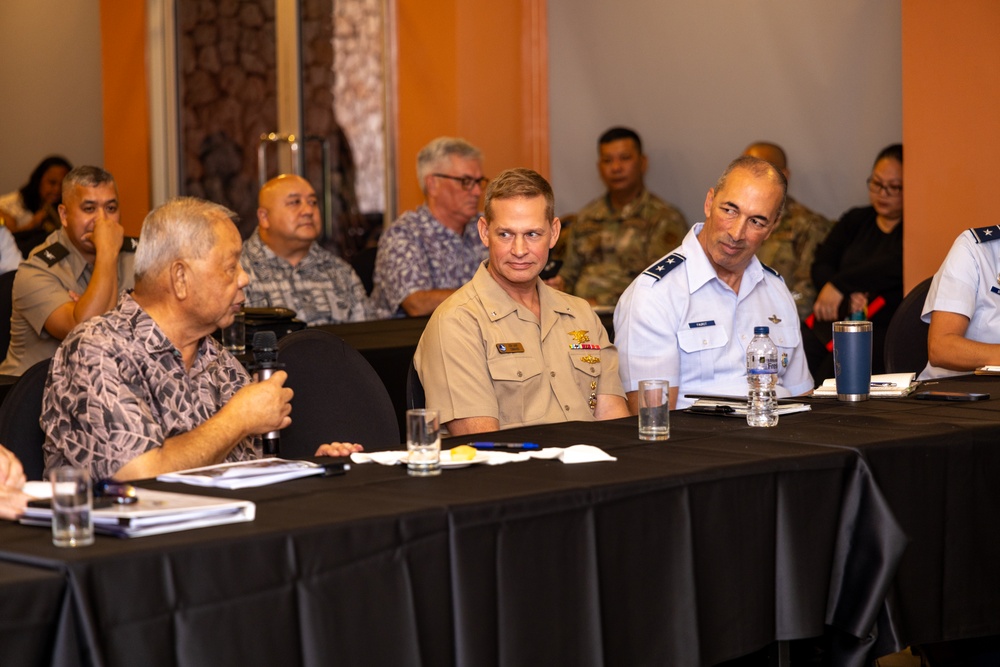 DoW, community leaders meet for CNMI Stakeholders Meeting in Saipan