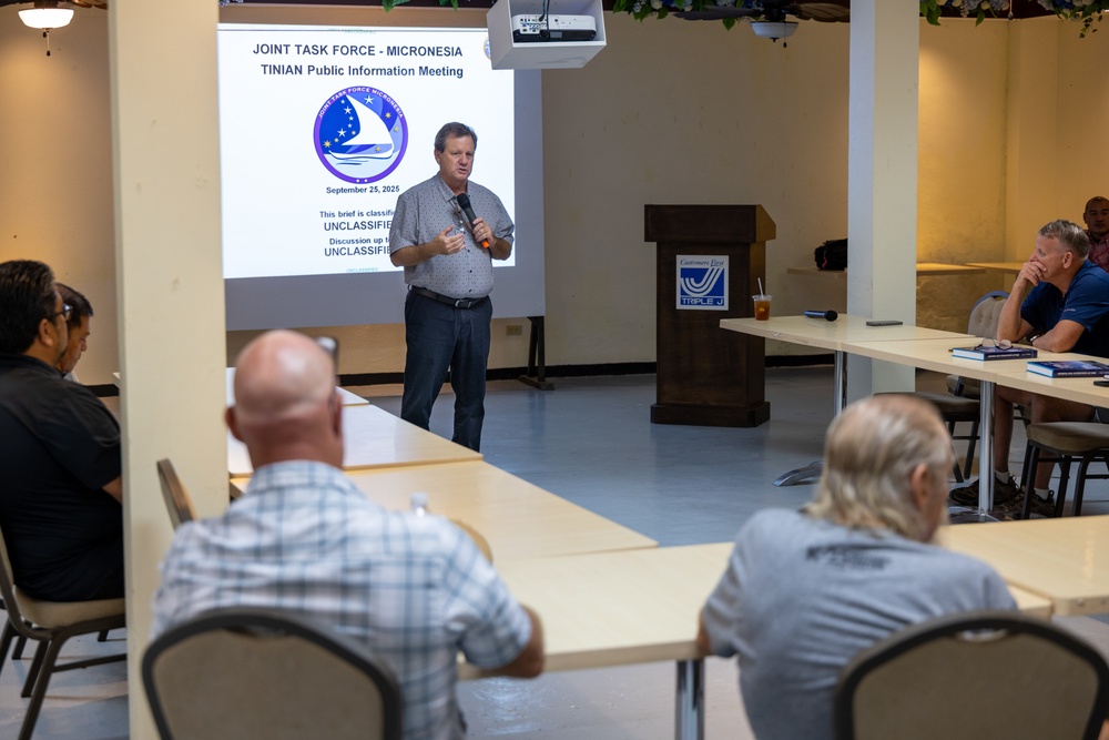 DoW, community leaders meet for CNMI Stakeholders Meeting in Saipan