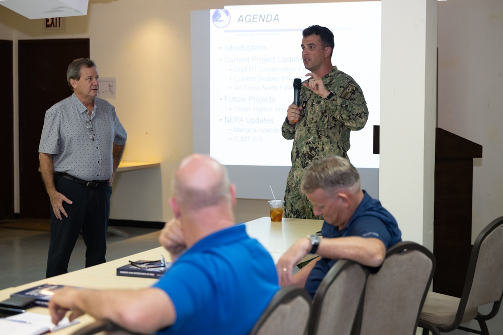 DoW, community leaders meet for CNMI Stakeholders Meeting in Saipan