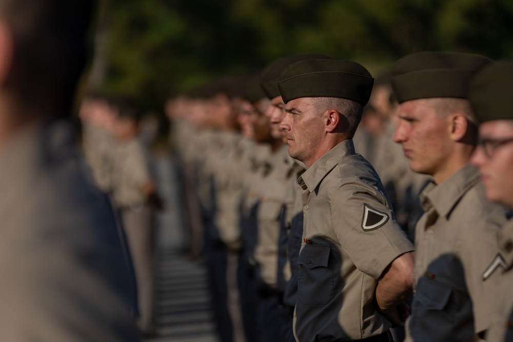 2025 09 24 197th Infantry Brigade Turning Blue Ceremony
