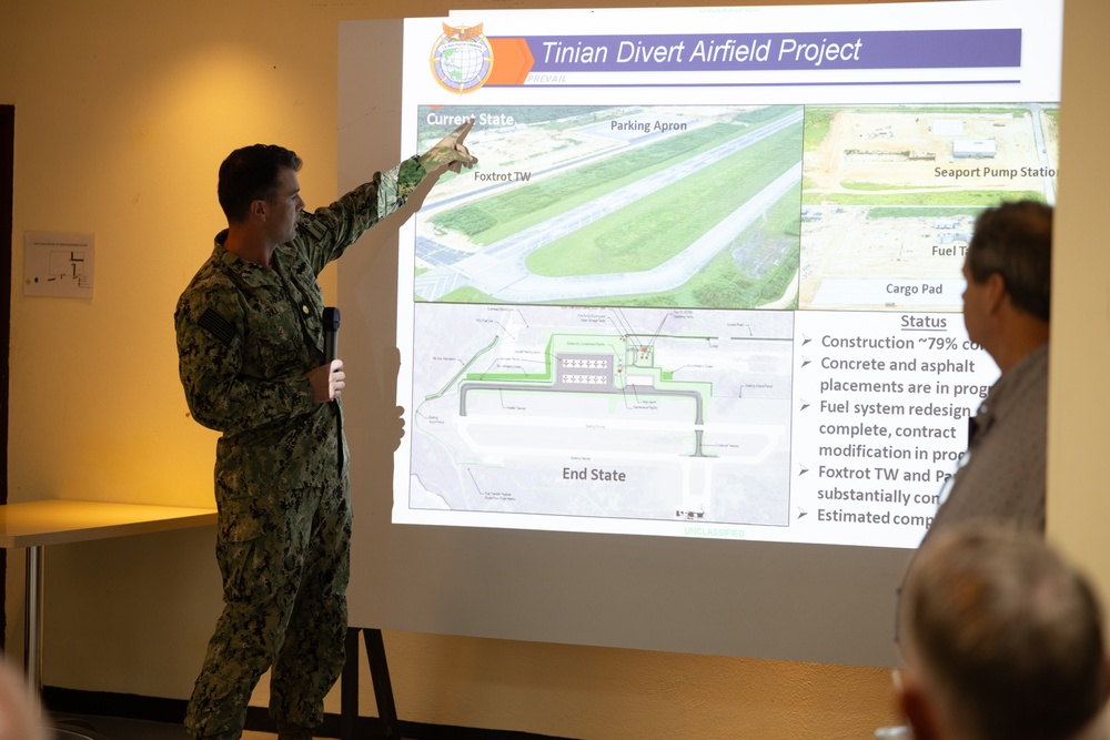 DoW, community leaders meet for CNMI Stakeholders Meeting in Saipan