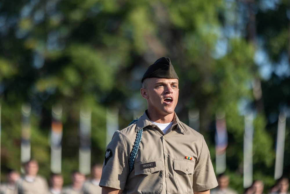 2025 09 24 197th Infantry Brigade Turning Blue Ceremony