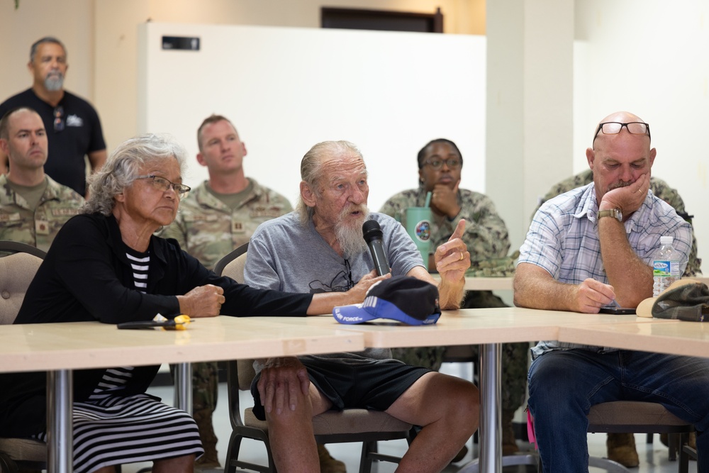 DoW, community leaders meet for CNMI Stakeholders Meeting in Saipan
