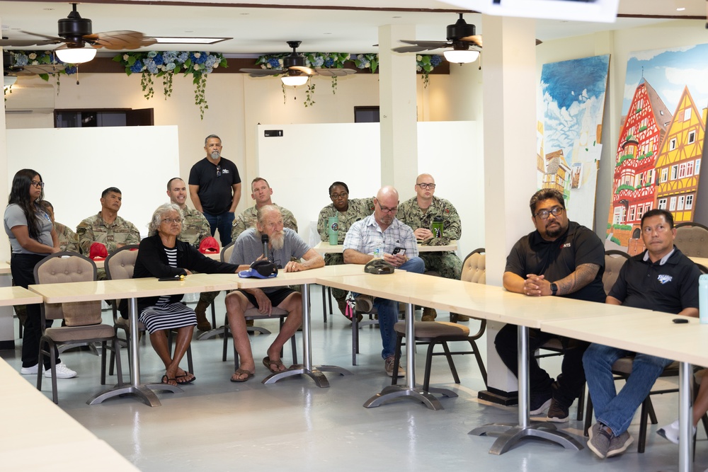DoW, community leaders meet for CNMI Stakeholders Meeting in Saipan