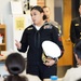 Admiral Houston Visits Rickover Naval Academy Cadets