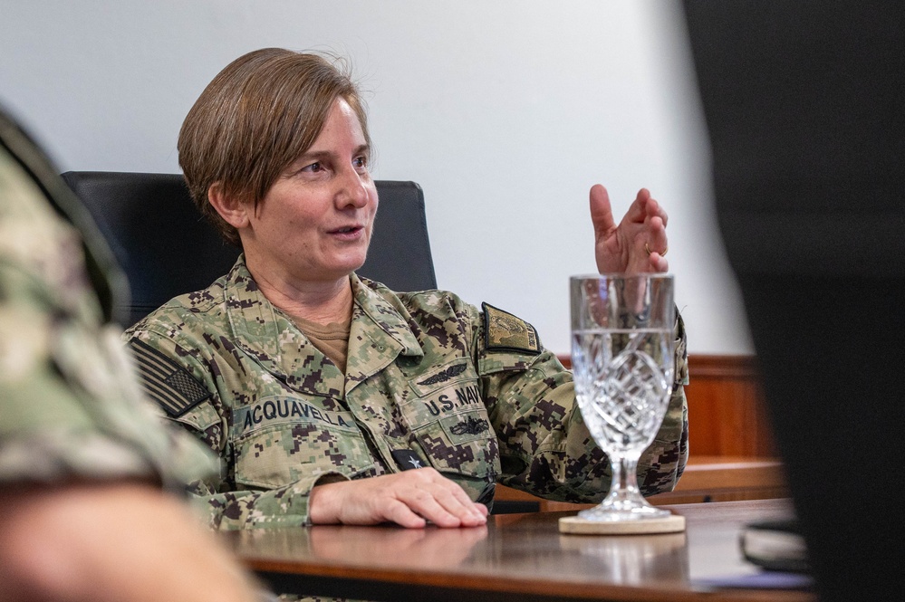 U.S. TRANSCOM Chief of Staff visits Joint Base Charleston