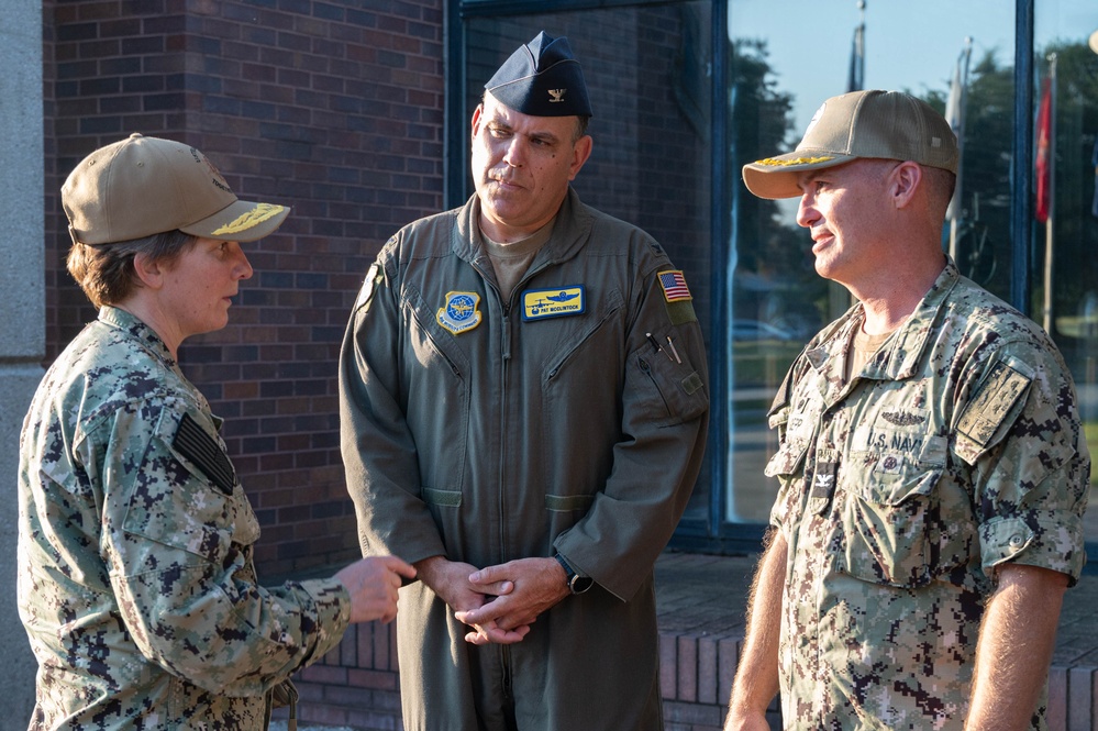 U.S. TRANSCOM Chief of Staff visits Joint Base Charleston