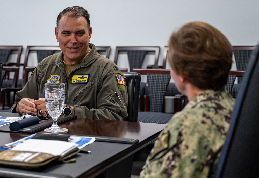 U.S. TRANSCOM Chief of Staff visits Joint Base Charleston