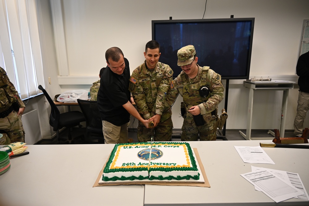USAG Stuttgart hosts cake-cutting ceremony to celebrate 84th anniversary of the U.S. Army Military Police Corps
