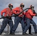 USS Mahan (DDG 72) Aviation Fire Fighting Drill