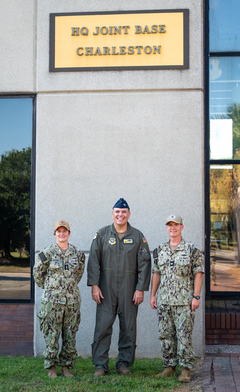 U.S. TRANSCOM Chief of Staff visits Joint Base Charleston