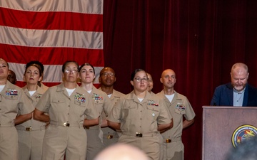Navy Medicine Readiness and Training Command Portsmouth Hosts a Chief Petty Officer Pinning Ceremony