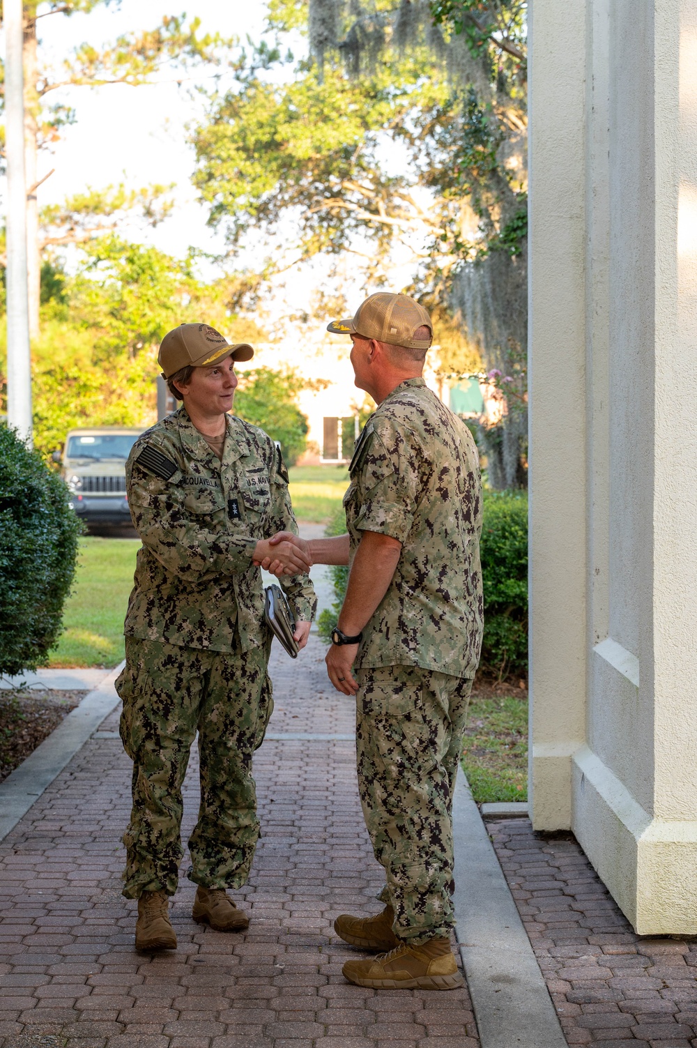 U.S. TRANSCOM Chief of Staff visits Joint Base Charleston