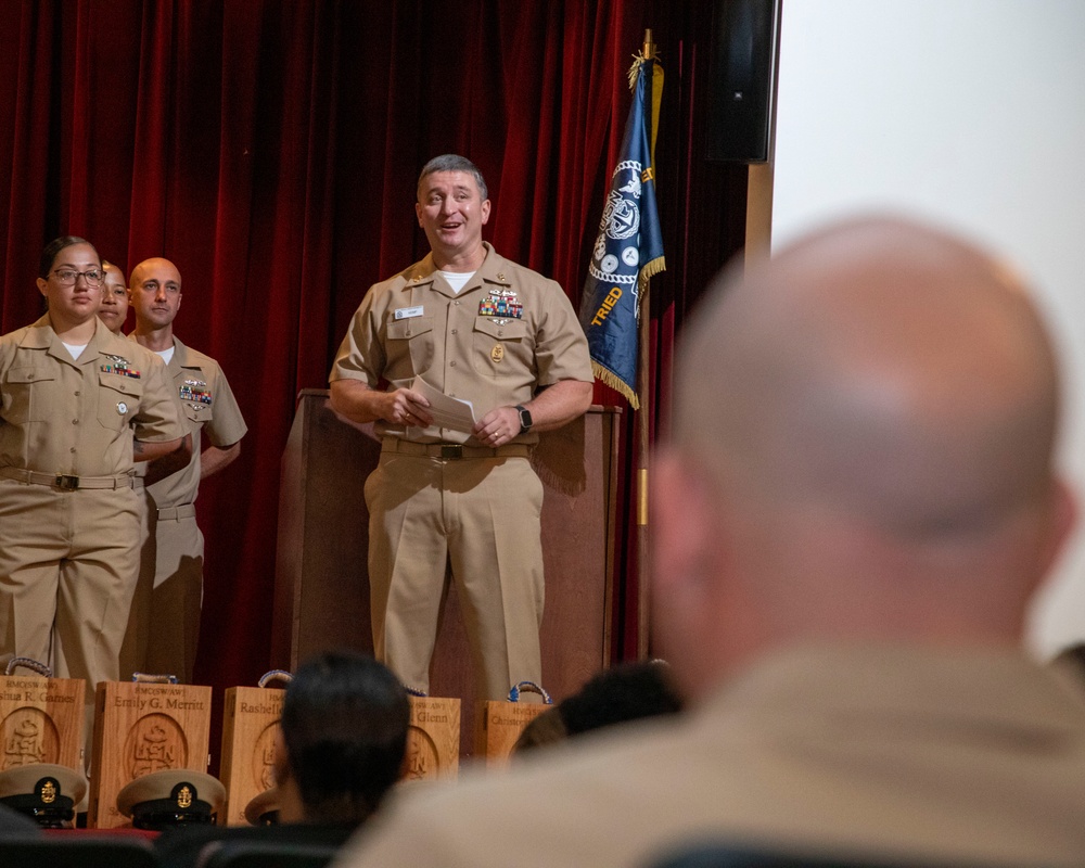 Navy Medicine Readiness and Training Command Portsmouth Hosts a Chief Petty Officer Pinning Ceremony