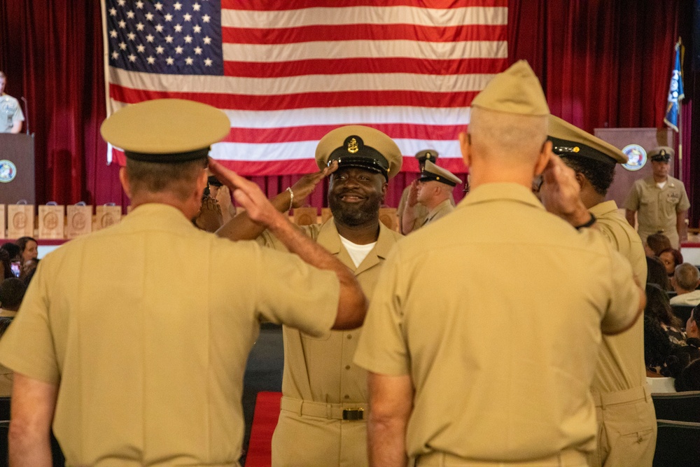 Navy Medicine Readiness and Training Command Portsmouth Hosts a Chief Petty Officer Pinning Ceremony