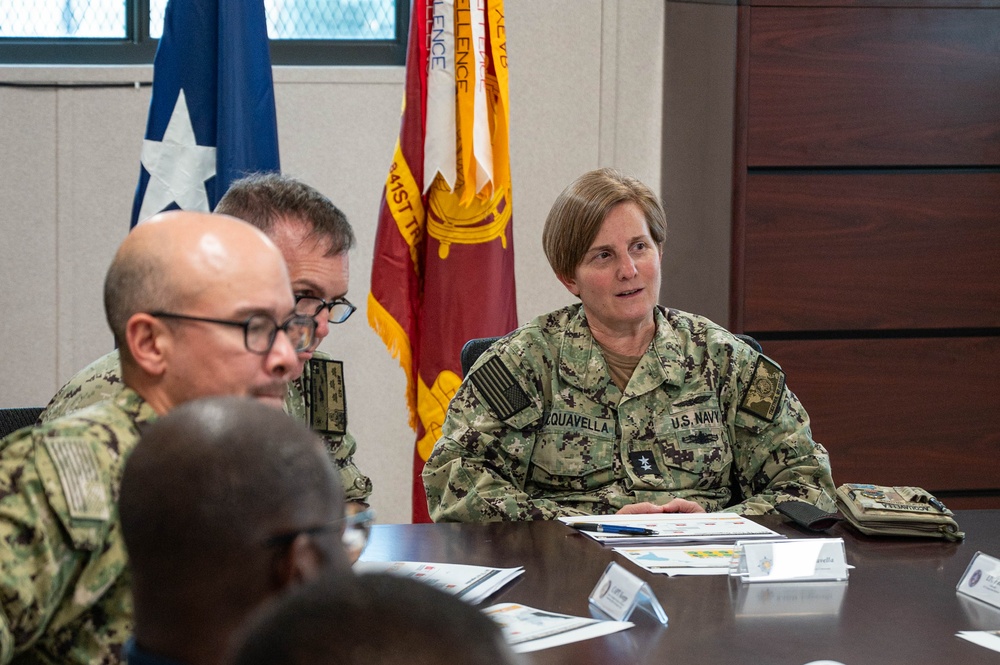 U.S. TRANSCOM Chief of Staff visits Joint Base Charleston