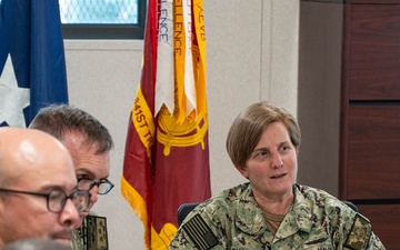 U.S. TRANSCOM Chief of Staff visits Joint Base Charleston