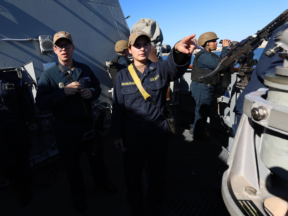 USS Roosevelt Conducts Sea-and-Anchor Evolution in the Gulf of Taranto, Italy