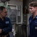 USS Mahan Hosts Commander, CSG-12