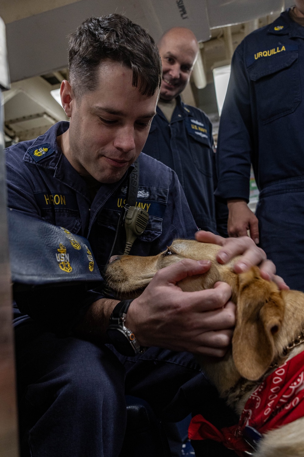 USS Mahan Hosts Capt. Sage